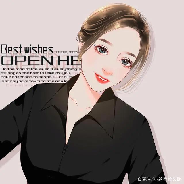 漫画风头像，让生活多一点仪式感，简单又美好