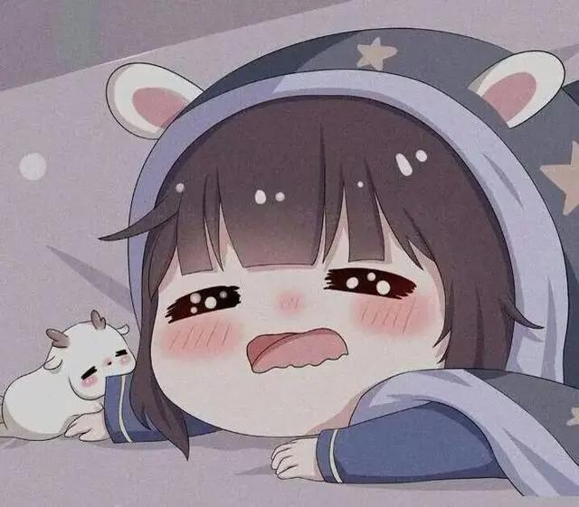 动漫头像：1107可爱治愈系动漫卡通女生头像