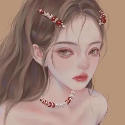 纯欲风动漫女生可爱头像