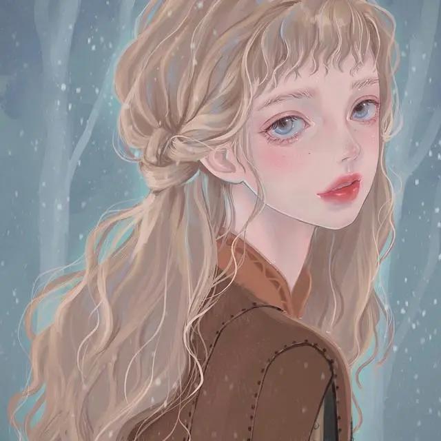纯欲风动漫女生可爱头像
