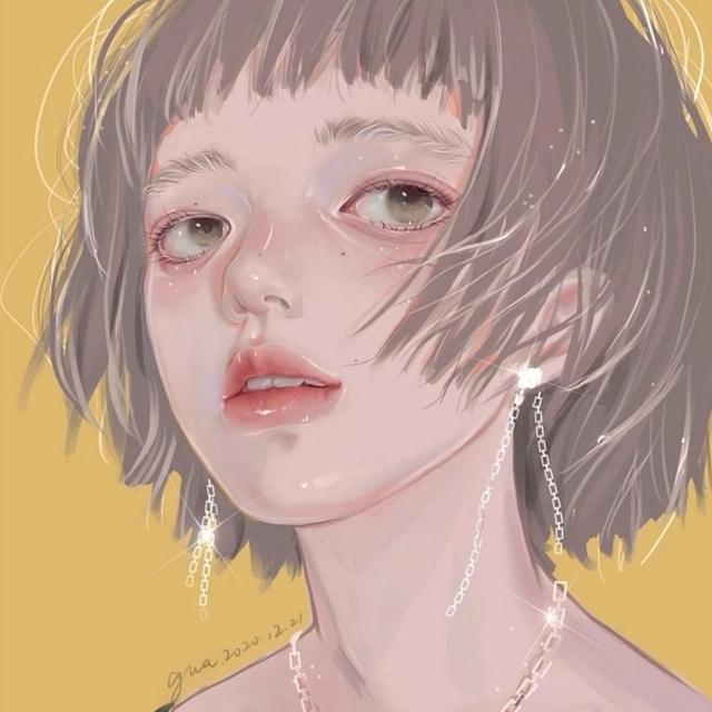 纯欲风动漫女生可爱头像