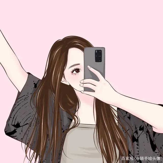 简单漫画头像，简单生活态度，美好总会悄然而至