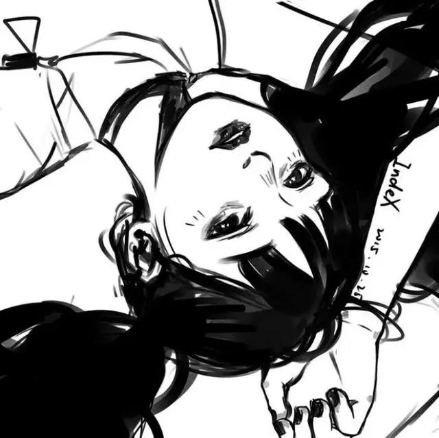 「头像」经典黑白卡通漫画款头像！