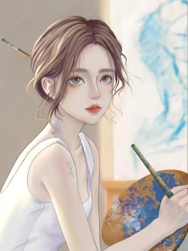可爱动漫头像了