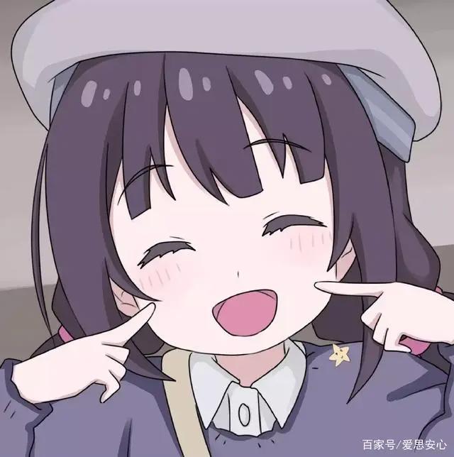卡通动漫头像萌萌哒妹子头像，女生头像