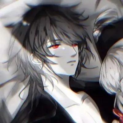 动漫头像：暗黑系男生动漫头像，愿你坚定而温柔