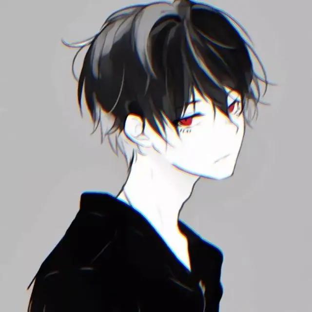 动漫头像：男生头像少年系列，如果你是我眼里的一滴泪