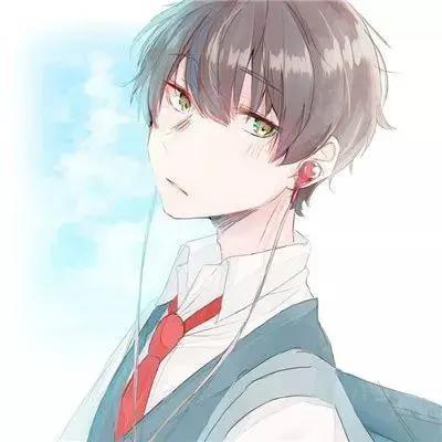 动漫头像：男生头像少年系列，如果你是我眼里的一滴泪