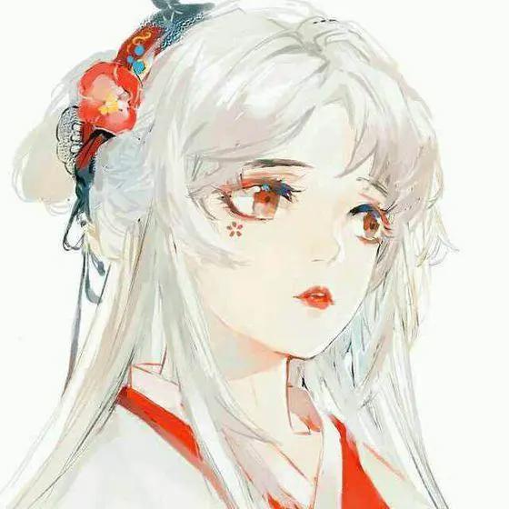 「少女头像精选」手绘、卡通、动漫