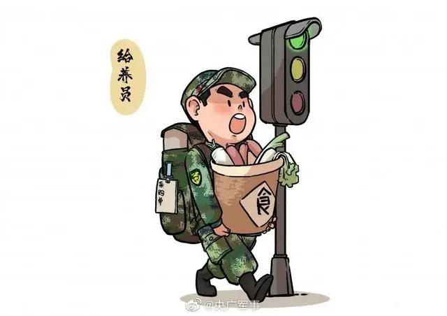 画风太萌！武警官兵专属头像来袭