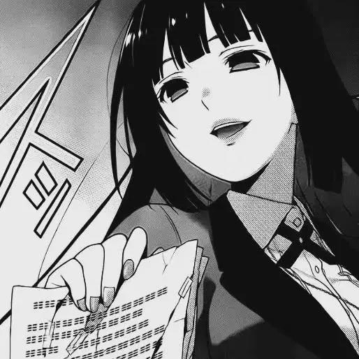 头像|黑白动漫女生头像