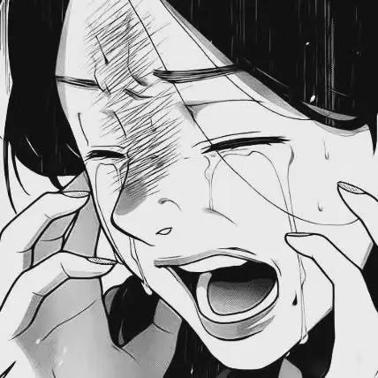 头像｜黑白动漫女生头像