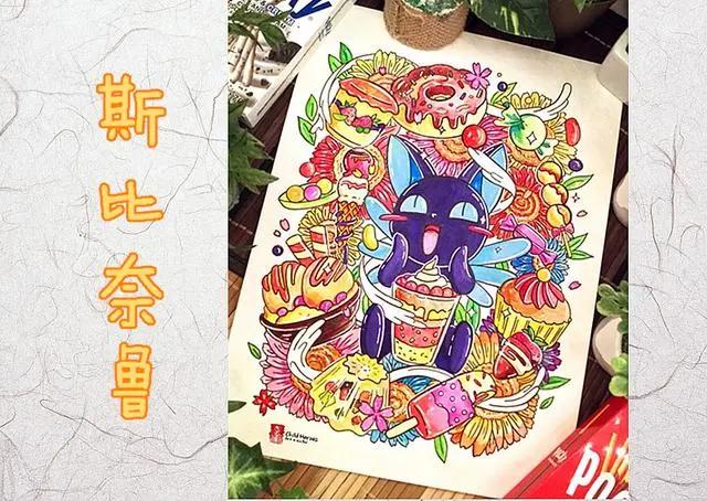 动漫里的小妖怪大集合！被美食环绕真兴奋，无脸男与龙猫笑开了花