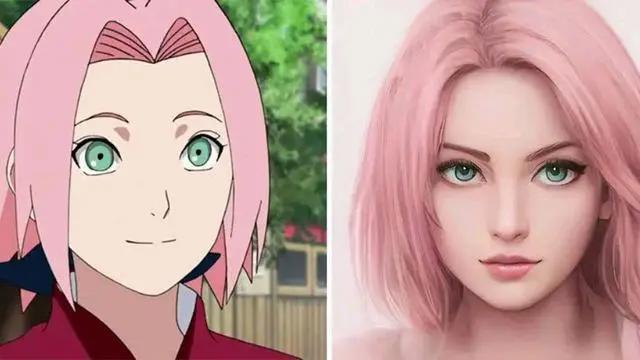 AI还原经典动画角色，祢豆子成超级大美女，看起来都太真实