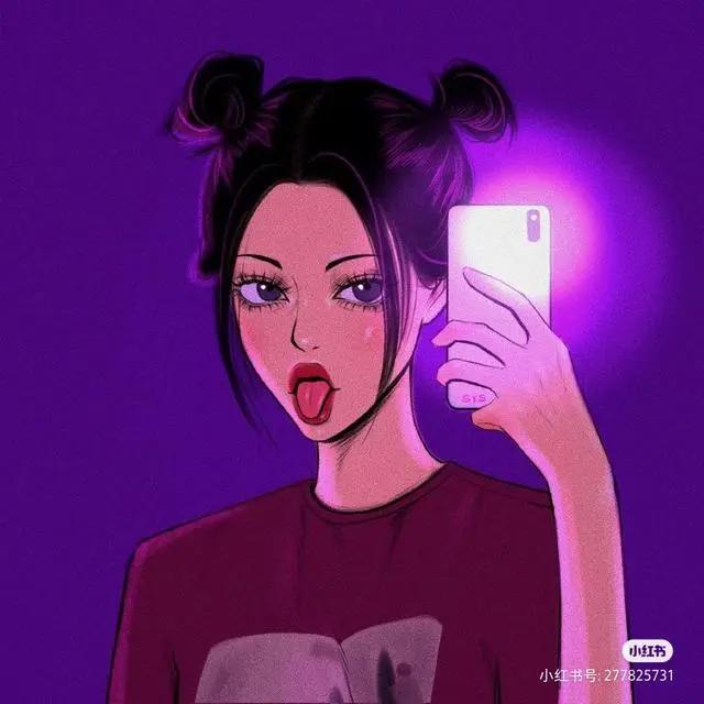 可甜可御，有点小成熟的美女动漫头像