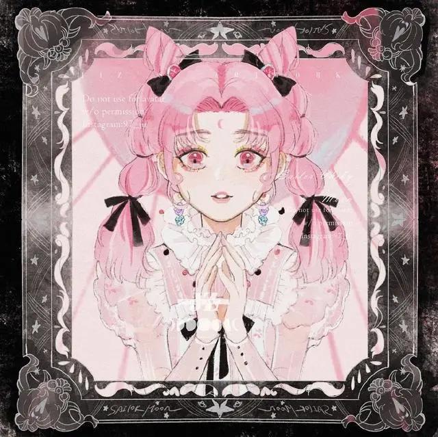手绘暗黑风《美少女战士》,不要再做乖乖女,酷炫御姐也很可以!