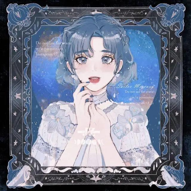 手绘暗黑风《美少女战士》,不要再做乖乖女,酷炫御姐也很可以!