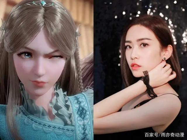 盘点动漫女神的真人版形象，小舞从画中走出，萧薰儿成小仙女