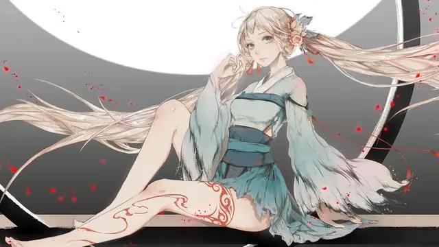 图集：分享一组双马尾动漫美女高清壁纸，欢迎收藏！