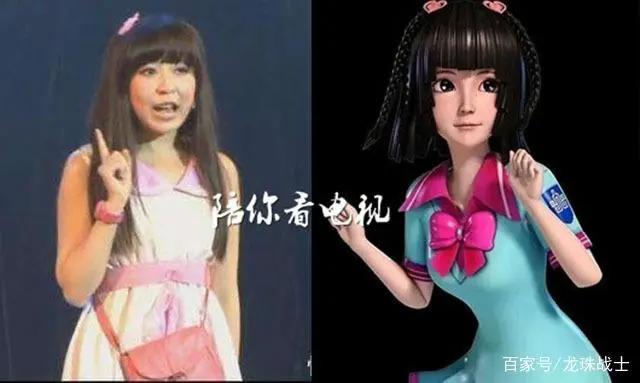来自动漫中国的美女，真人扮演后更加美丽动人