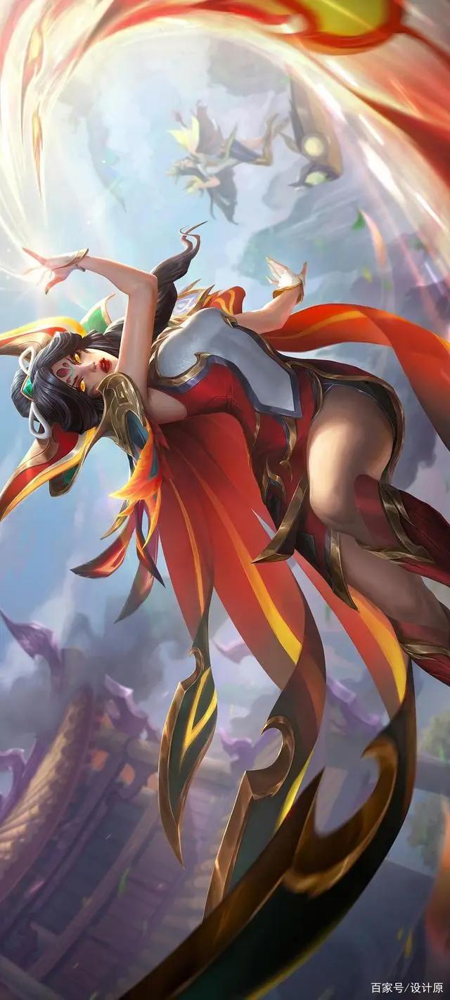 动漫美女全面屏手机壁纸