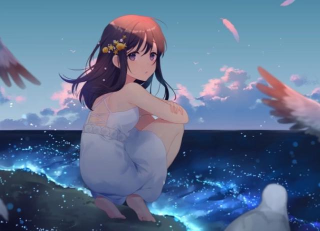 动漫美图：动漫美女的侧脸也很美，哪一个是你的心头爱呢？