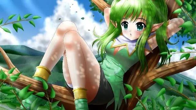漂亮的卡通动漫美女壁纸，壁纸类别：动漫，分辨率：1920x1080