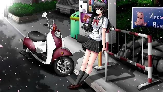 漂亮的卡通动漫美女壁纸，壁纸类别：动漫，分辨率：1920x1080