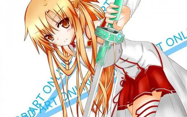 《刀剑神域》最性感的动漫美女结城明日奈