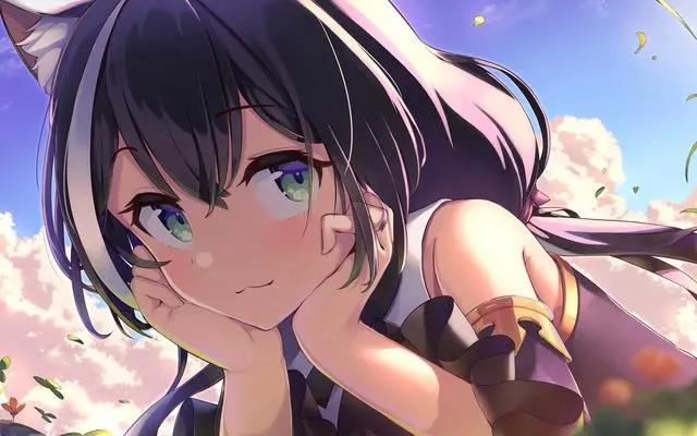 动漫美少女：让我看看是谁只收藏不点赞
