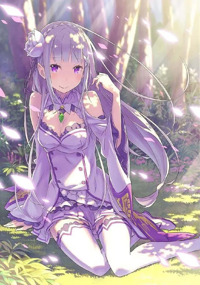 让人心跳加速，动漫中那些清纯可爱的白丝美少女