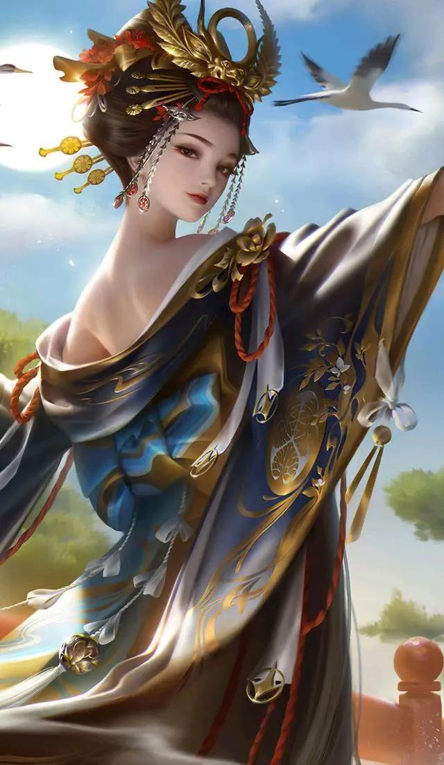 分享一组比真人漂亮的高清动漫美女图