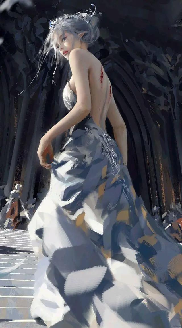分享一组比真人漂亮的高清动漫美女图