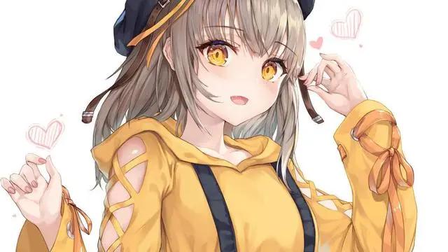 清纯可爱的二次元美少女，这也太可爱了吧