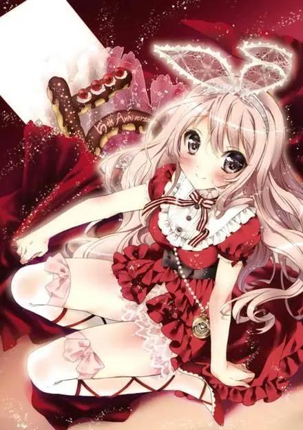 二次元萌妹精美图集，源自于日本各位著名插画师笔下