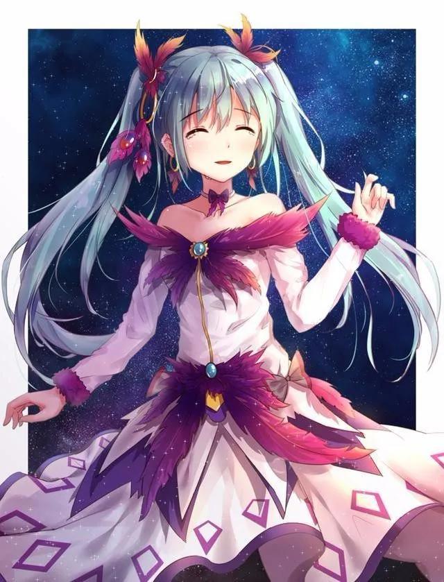 清纯漂亮的唯美二次元少女图赏！