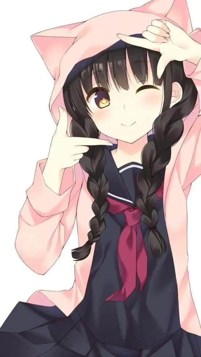 可爱二次元美少女，每一帧都是经典