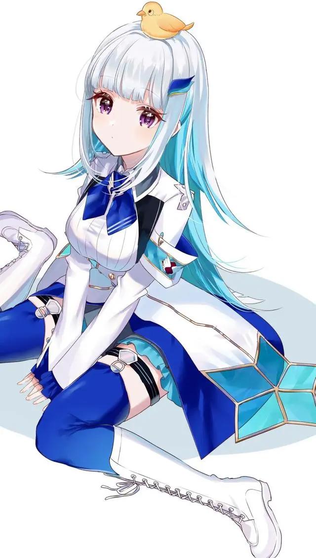 可爱二次元美少女，每一帧都是经典