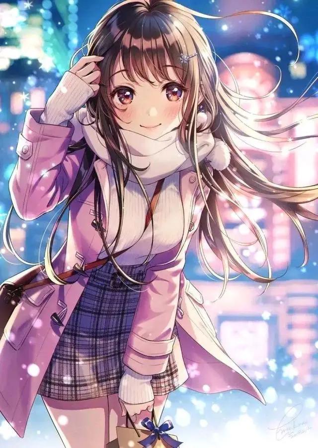 动漫：几个二次元少女，可爱又迷人