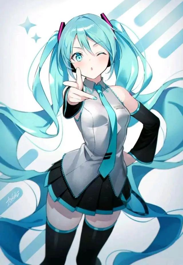 动漫：几个二次元少女，可爱又迷人