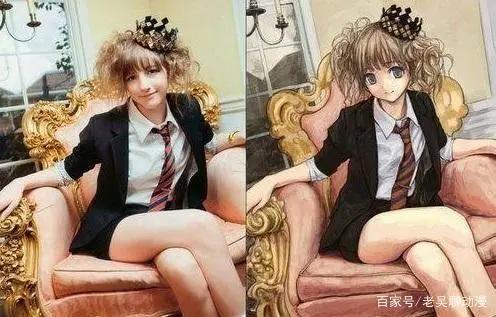 当三次元美女遇上二次元，摊牌不装了，果然纸片人才是真爱