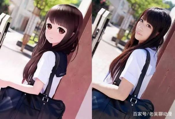 当三次元美女遇上二次元,摊牌不装了,果然纸片人才是真爱
