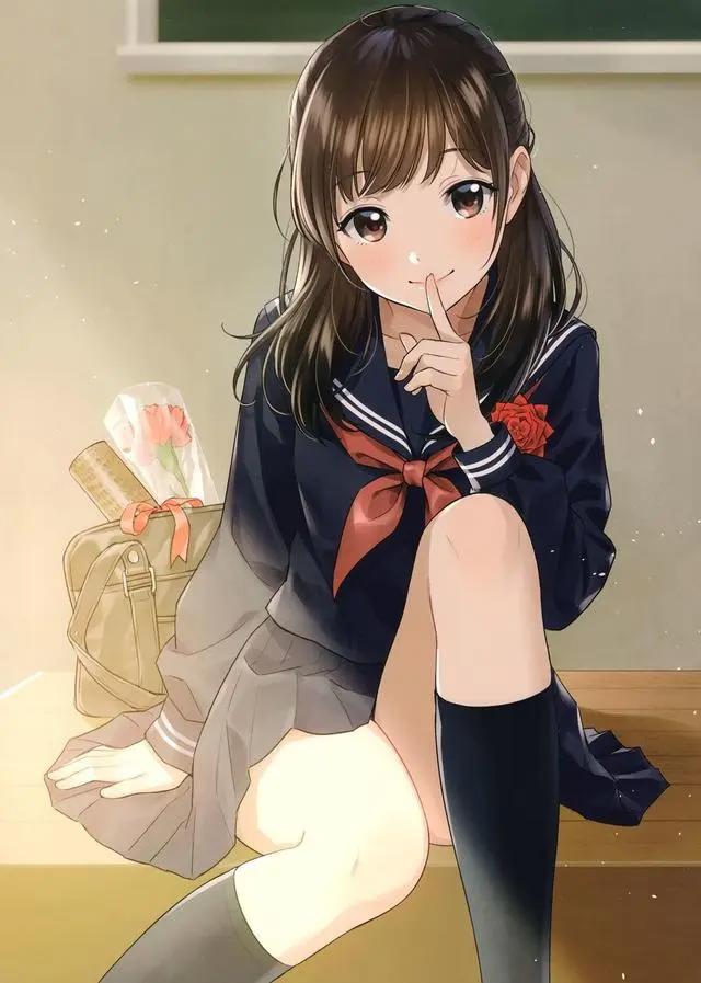 唯美动漫冬日美女CG壁纸，让你在炎炎夏日，舒心惬意