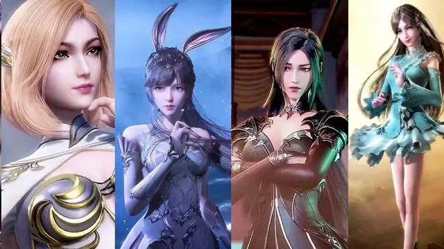 斗罗大陆美女排行,前四名人气超高,漫迷:是成年人的“口味”