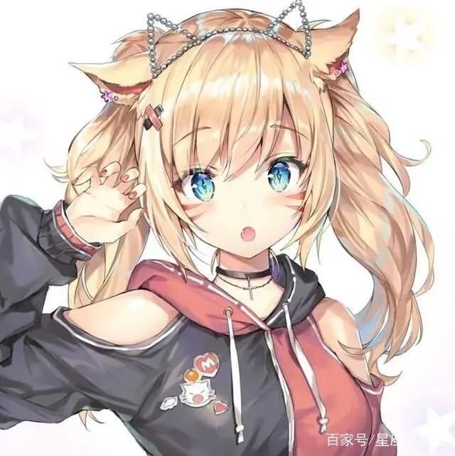 十二星座专属的二次元猫耳美少女,天秤座的最美,水瓶的不敢直视