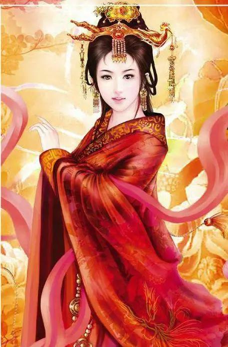 二次元古巷古风美女，红衣女子图集
