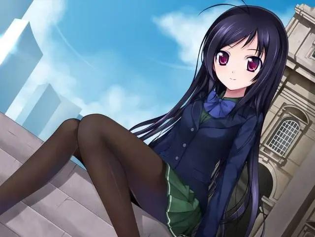 二次元美少女们的坐姿，吾王霸气，狂三魅惑，纱雾最可爱！