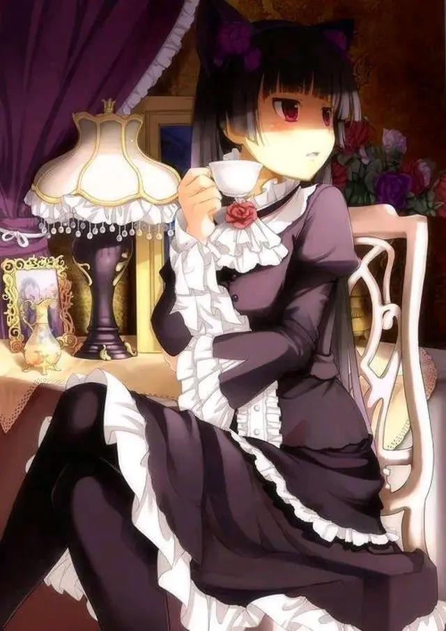 二次元美少女们的坐姿，吾王霸气，狂三魅惑，纱雾最可爱！