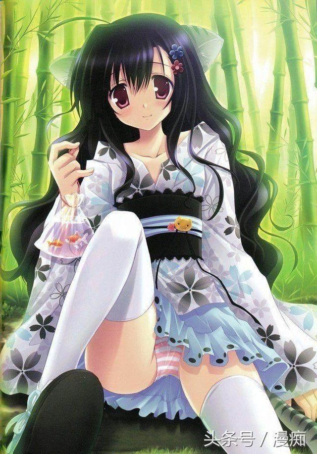 盘点那些二次元中的和服美少女，看了别流鼻血哟！