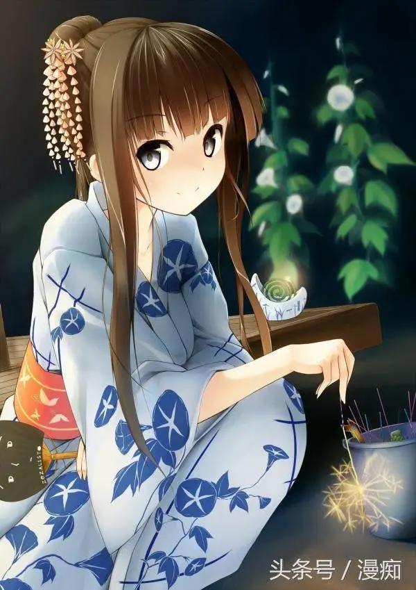 盘点那些二次元中的和服美少女，看了别流鼻血哟！